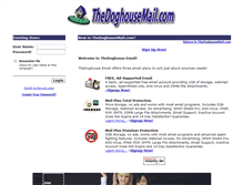 Tablet Screenshot of mail.thedoghousemail.com